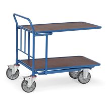 Plateauwagen Cash + Carry 2 Etages 500 Kg 1000x700 mm