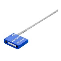 Cableseal Aluminium Huis Ø5,0x300 mm - High Security Blauw