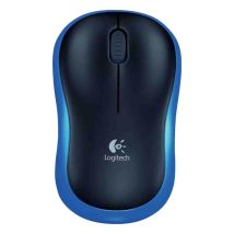 Logitech Draadloze Muis M185 Blauw/zwart 1