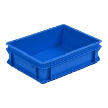 Euronorm Bak 10 liter Blauw 400x300x120 mm