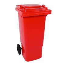 Minicontainer 80 Liter Rood - voor DIN-opname