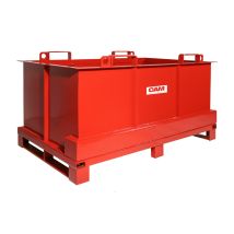 Bodemklepcontainer 750 liter