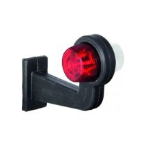 Gylle Pendellamp haaks model LED rood/wit 195 mm