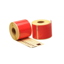 Dymo 99014/S0722430 Compatible Labels Rood 101x54 mm 220 etiketten