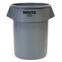 Container Rubbermaid Rond 208,2 liter Grijs Onverwoestbaar