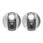 Discusslot Master Lock 70 mm met Versterkte Beugel set 2 stuks