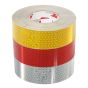 Reflecterende Tape 50mm x 50 m Harde Ondergrond - Kleur naar keuze