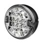 LED Achteruitrijlicht Rubbolite 12V/24V Rond