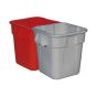 Rubbermaid Vierkante Brute Container 106 Liter - Kleur naar Keuze