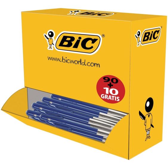 Peuter bagageruimte koper Blauwe Bic pennen kopen? - 10 stuks gratis