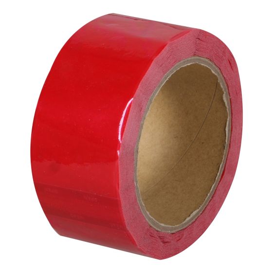klei mat voordeel Security Tape Budget 50 mm x 50 meter rood kopen?