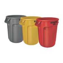 Ronde Brute Container Rubbermaid 121,1 liter Rood 